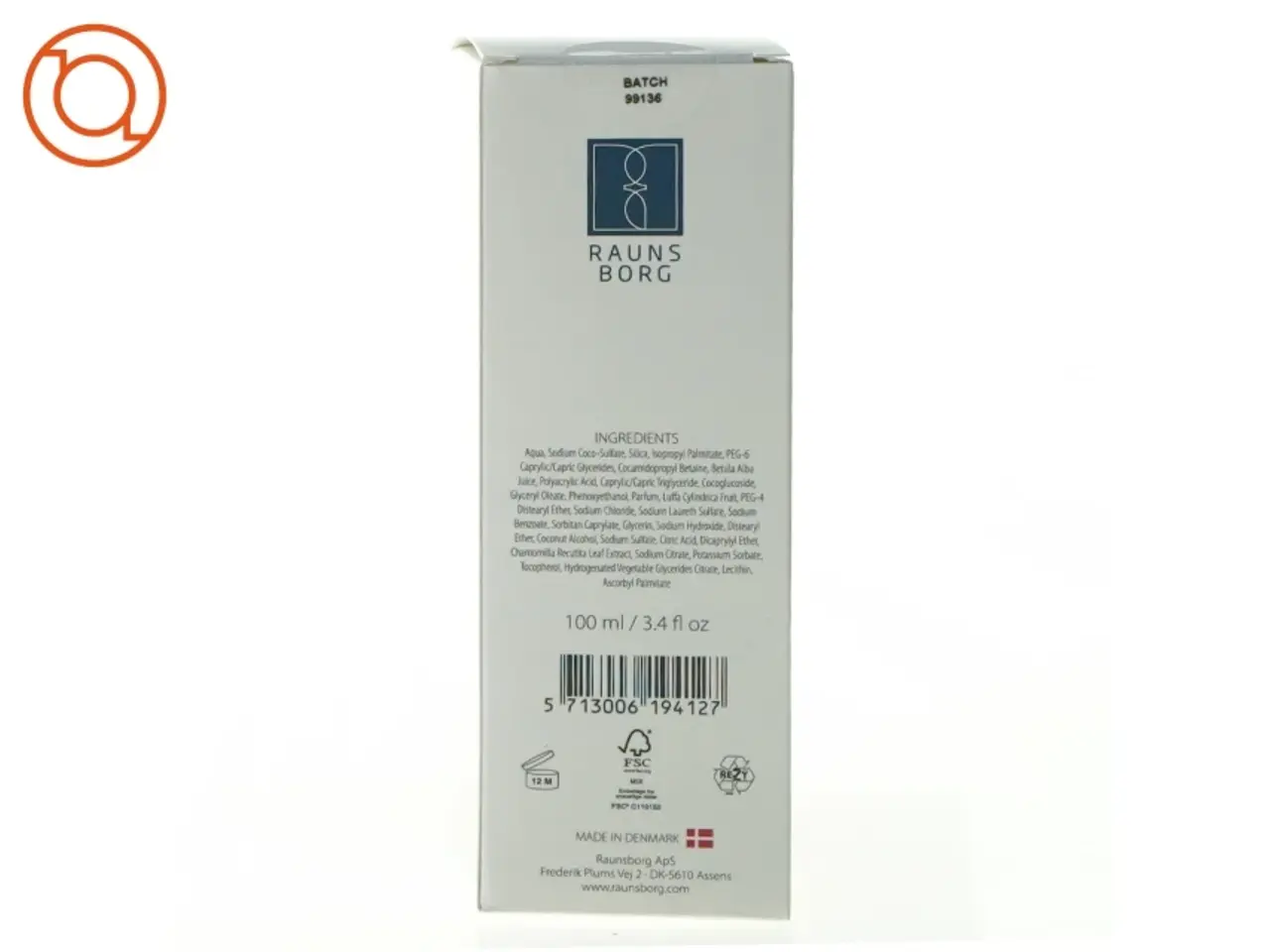 Billede 2 - Face scrub nordic fra Raunsborg 100 ml (str. 15 x 4 cm)