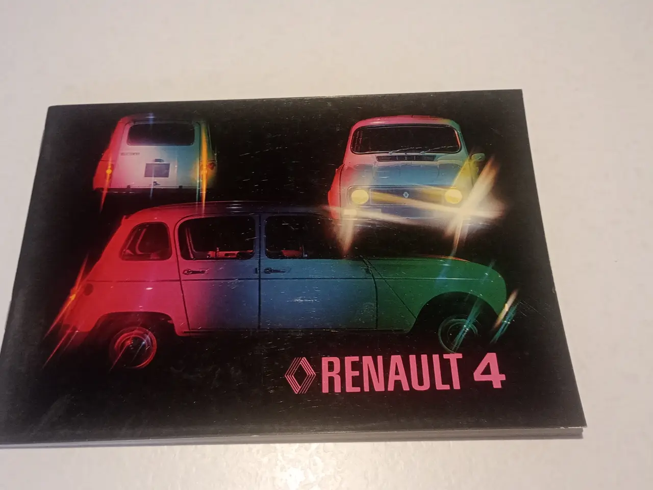 Billede 4 - Renault 4 salgsmateriale og bøger