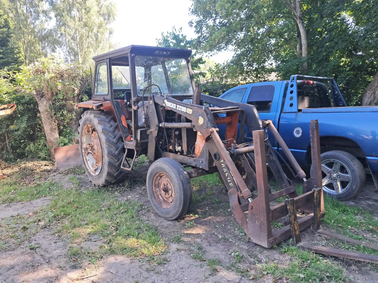 Billede 1 - Fiat 780 med frontlæsser