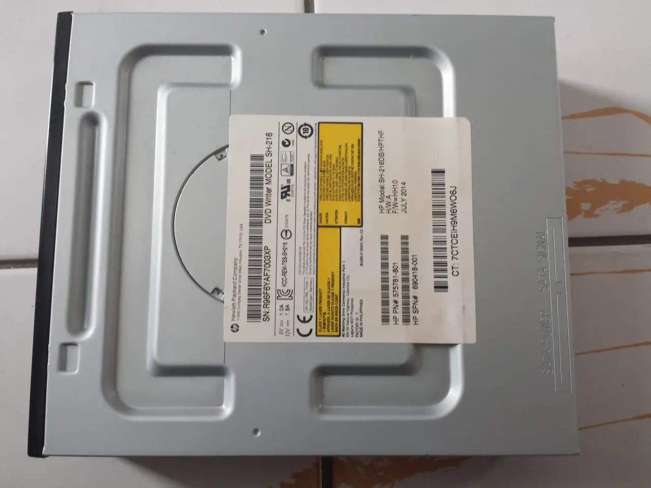 Billede 2 - HP SH-216DB/HPTHF DVD Multi-recorder R DVD±RW DL