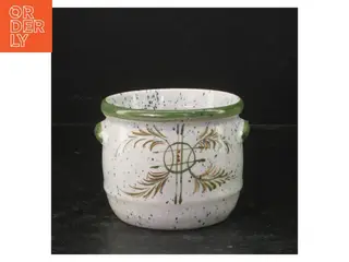 Keramik potte (str. Ø. 10 cm. længde, 8 cm)