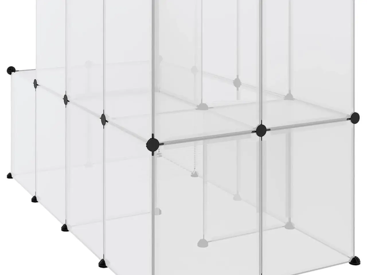 Billede 5 - Smådyrsbur 142 x 74 x 93 cm - transparent