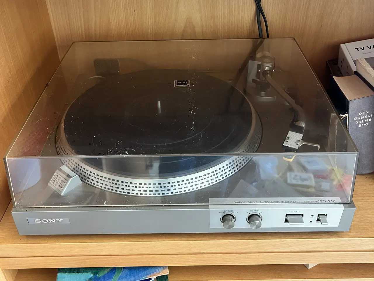 Billede 1 - Sony PS-212 pladespiller + Pioneer/TEAC-anlæg