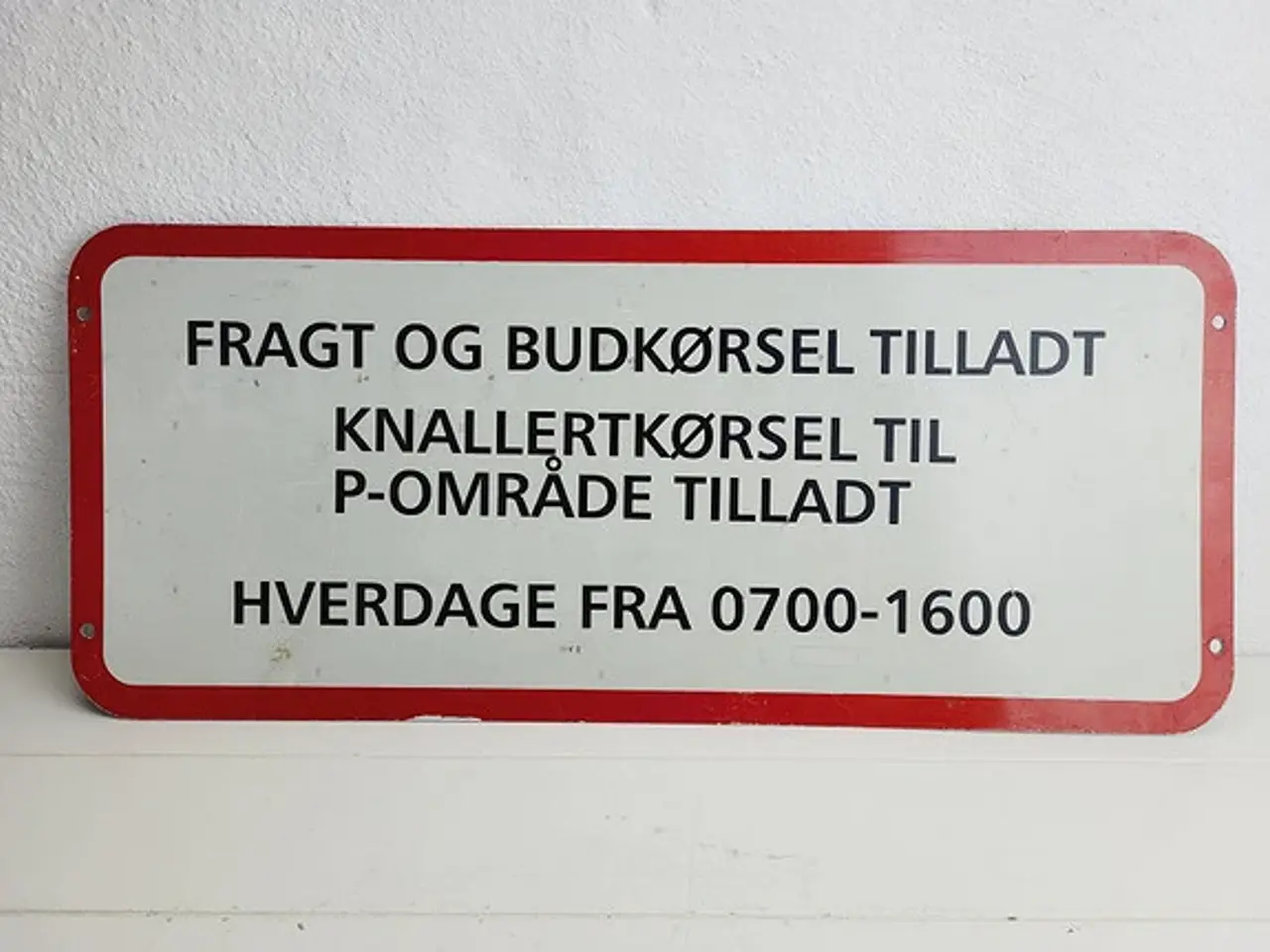 Billede 6 - ⭐️- Vejskilt - Fragt-, Bud- og Knallertkørsel