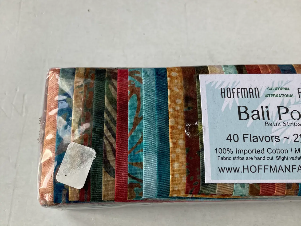 Billede 2 - Bali Pops, helt ny pakke med patchwork stof