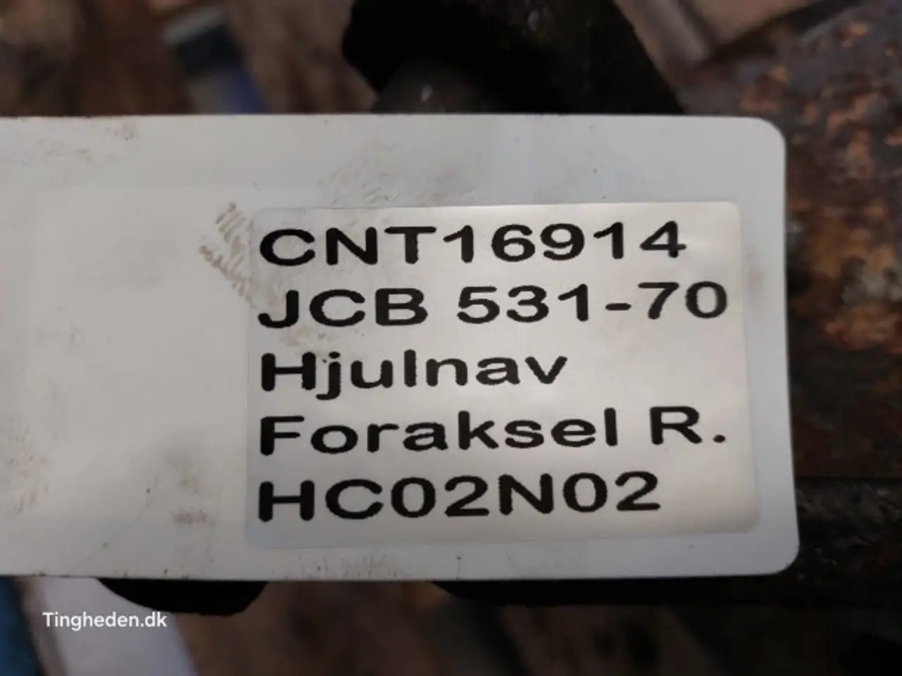 Billede 20 - JCB 531-70 Hjulnav R. 914/89300