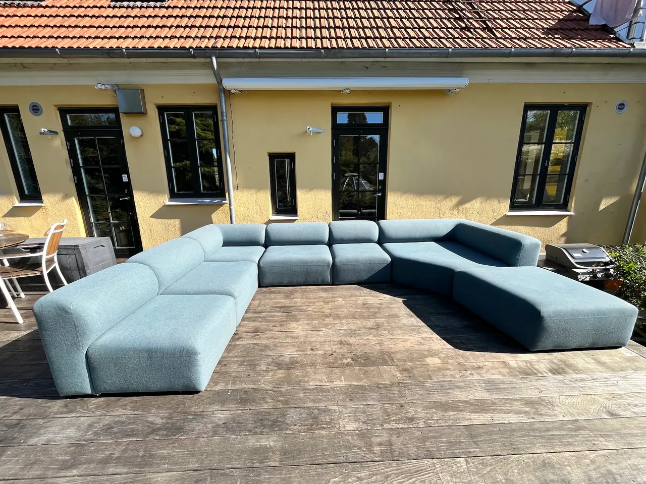 Billede 2 - Bolia Angle lyseblå modulsofa - 7 moduler
