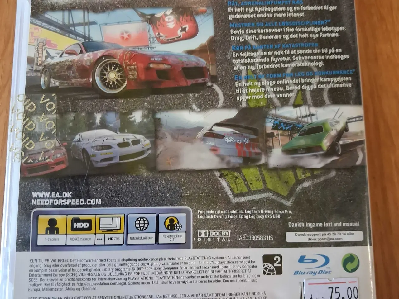 Billede 2 - PS3 NEED FOR SPEED PRO STREET