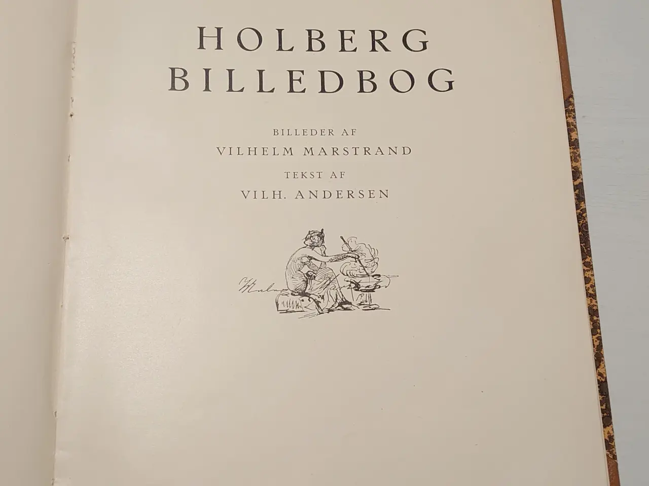 Billede 3 - Vilh.Andersen:Holberg Billedbog. Aschehoug 1922.