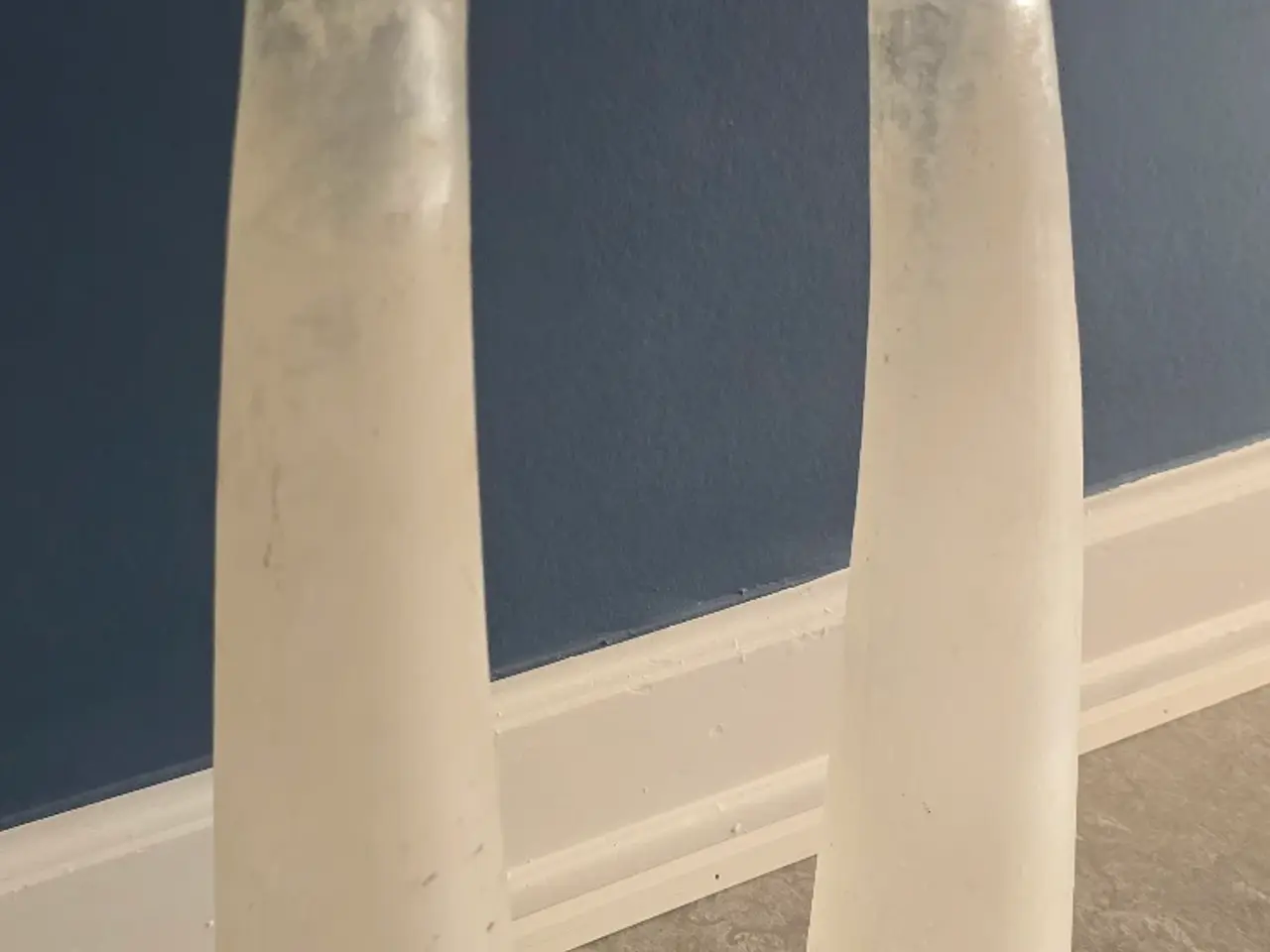 Billede 1 - 2 stk. høje Openmind glasvaser – 42 cm – Frostet g
