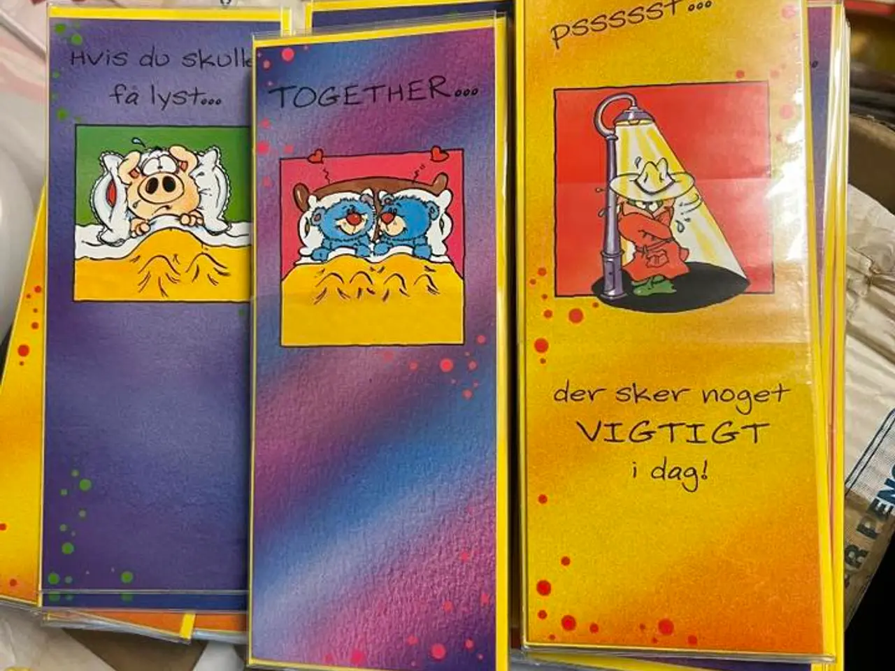 Billede 1 - 50 blandet kort 75kr