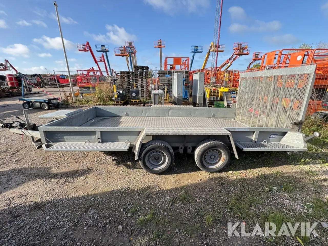 Billede 5 - Maskintrailer 2 akslet 3500kg Variant Maxi load