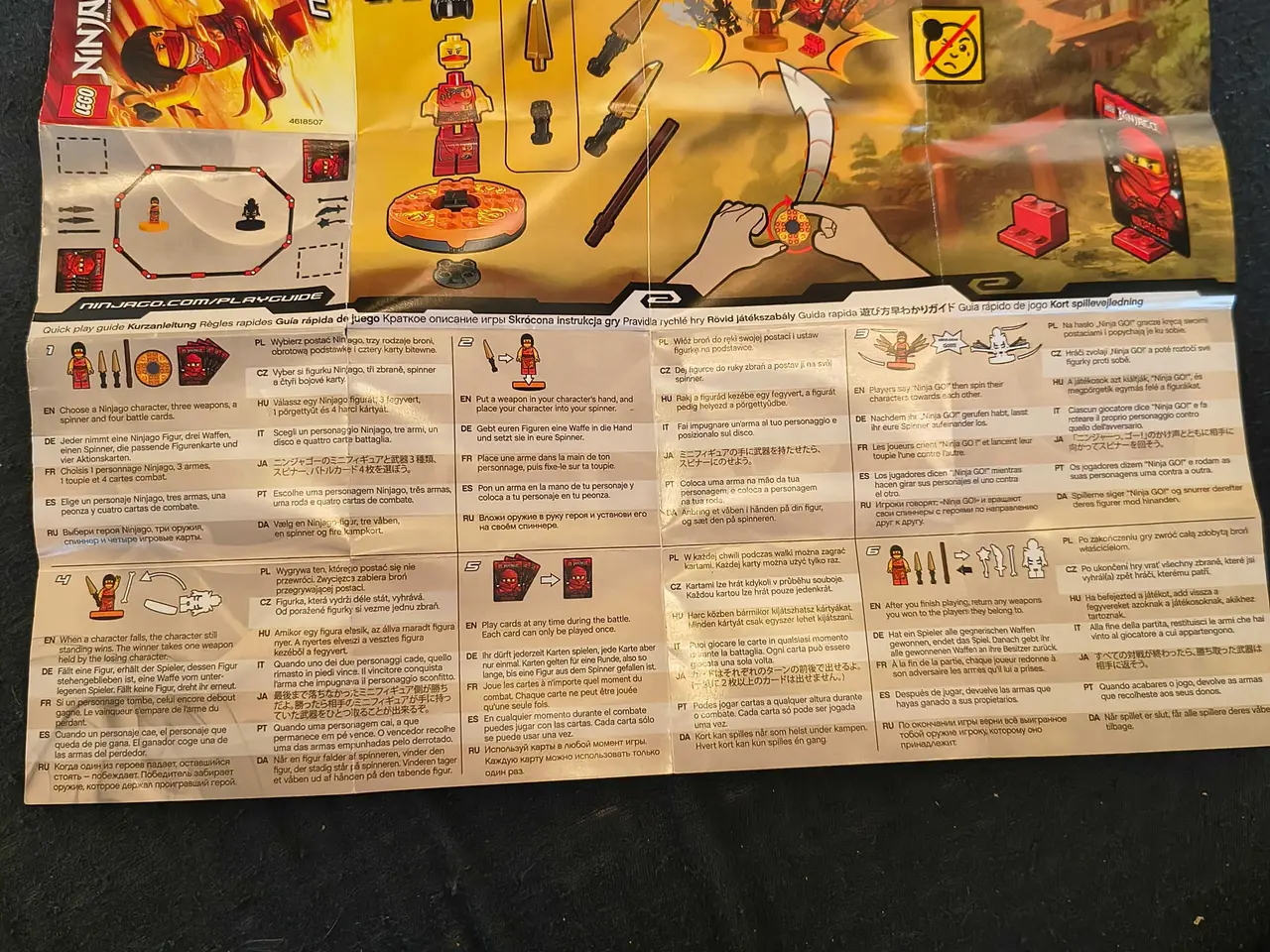 Billede 7 - LEGO Ninjago – Nya Spinner-sæt (Sæt 2172)