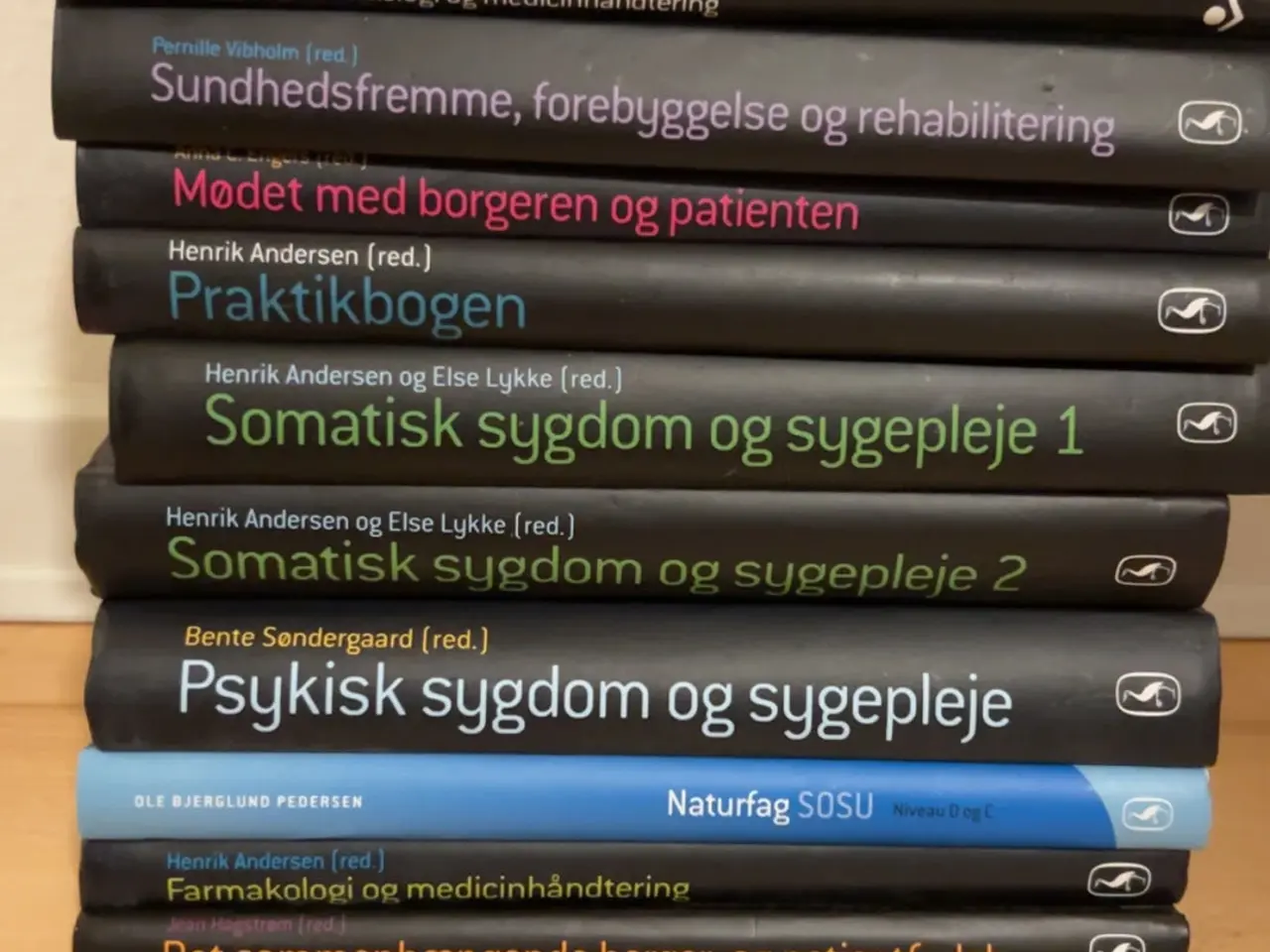 Billede 1 - Studiebøger til den kommende social- og sundhedsas