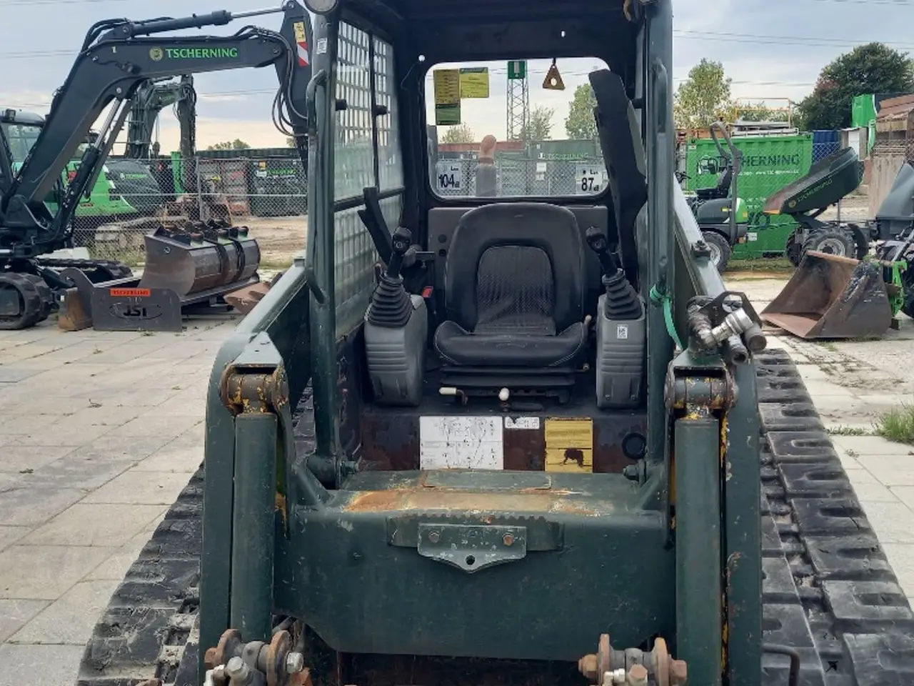 Billede 2 - Komatsu CK30-01 Skid steer på bælter