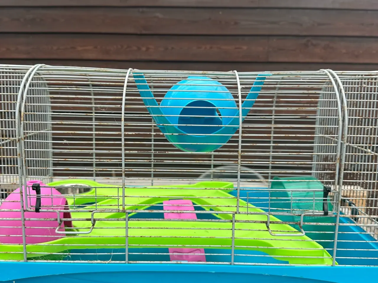 Billede 1 - Bur til hamster eller lille gnaver med tilbehør 