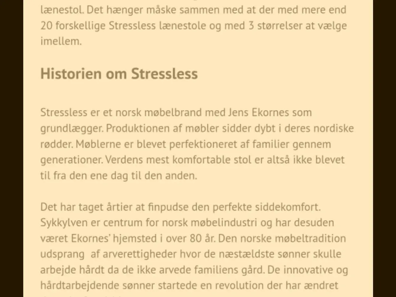Billede 9 - stressless wing læder lænestol. NYPRIS 25.998