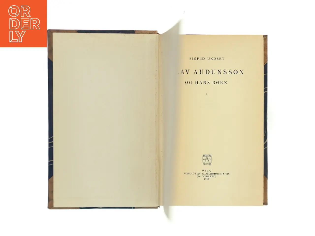 Billede 2 - Lav Audunssøn og hans børn 1 af Sigrid Undset (Bog)