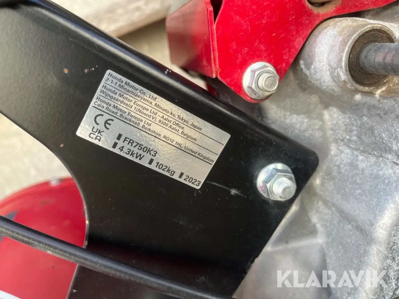 Billede 5 - Fræsere Honda FR750 2 styk
