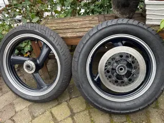 Yamaha Fj1200 fælg sæt med poleret kant