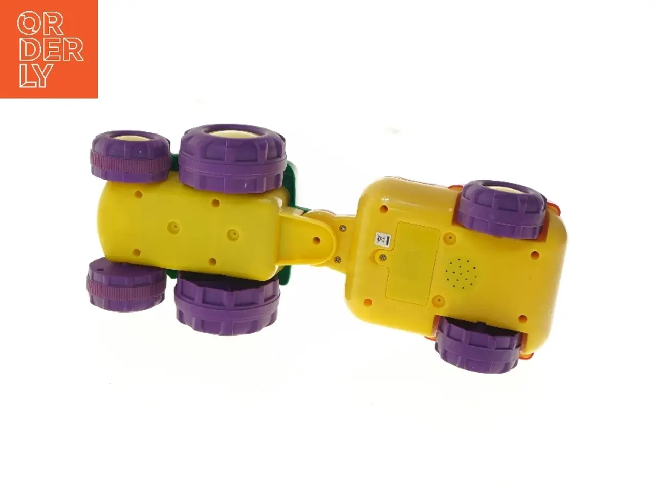 Billede 3 - Legetøjstraktor med anhænger (str. 38x14x10 cm)