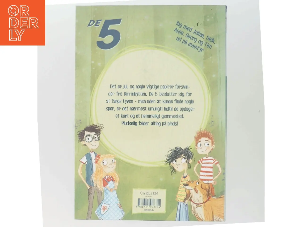 Billede 3 - De 5 og spionerne af Enid Blyton (Bog)
