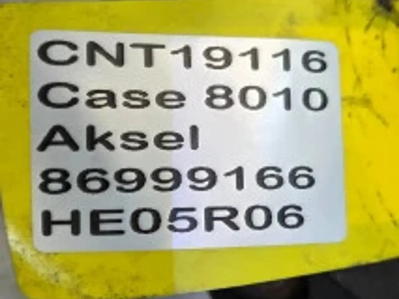 Billede 15 - Case 8010 Kardanaksel 86999166