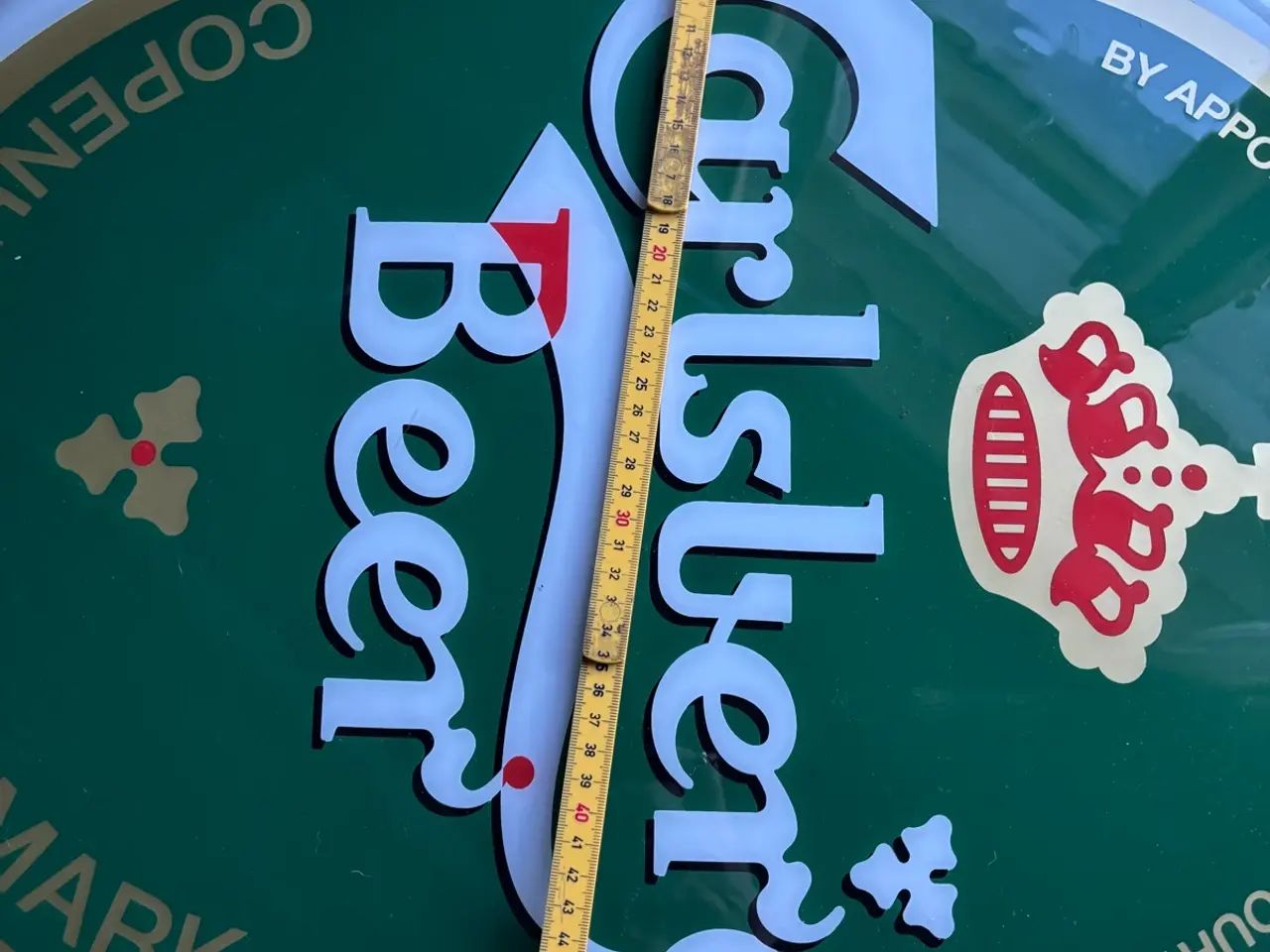 Billede 3 - Stort Carlsberg plastic skilt
