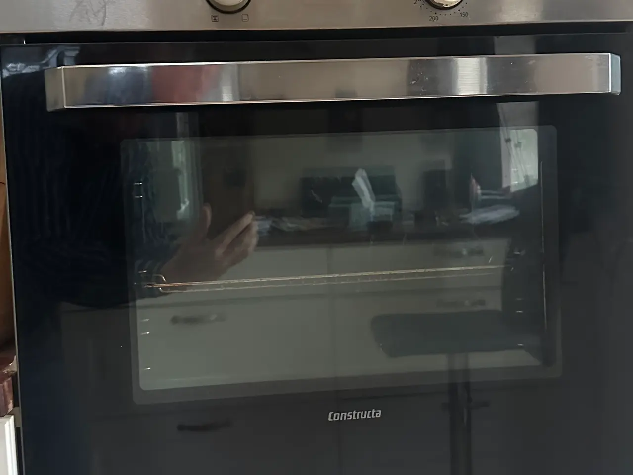 Billede 1 - Indbygningsovn med varmluft og grill