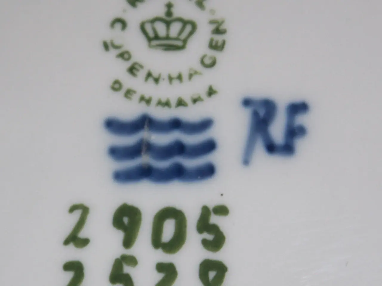 Billede 4 - Skål med landskab fra Royal Copenhagen