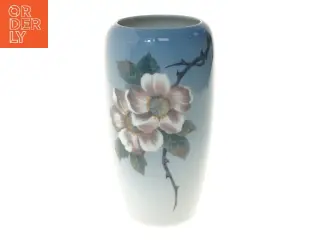 Blå vase - Royal Copenhagen (str. Ø 11 cm længde 23 cm)