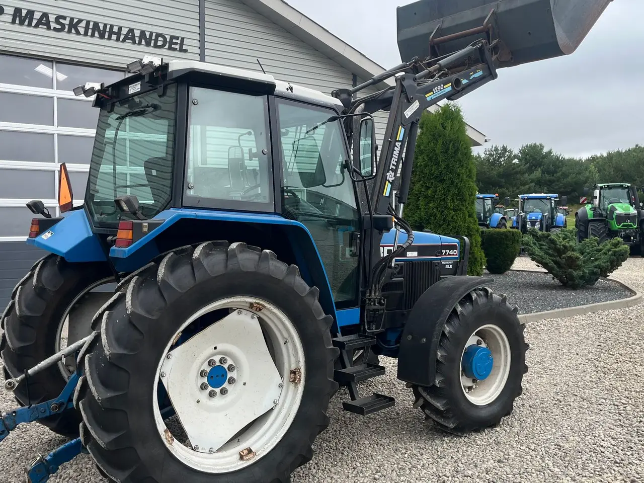 Billede 13 - New Holland 7740 SLE med frontlæsser