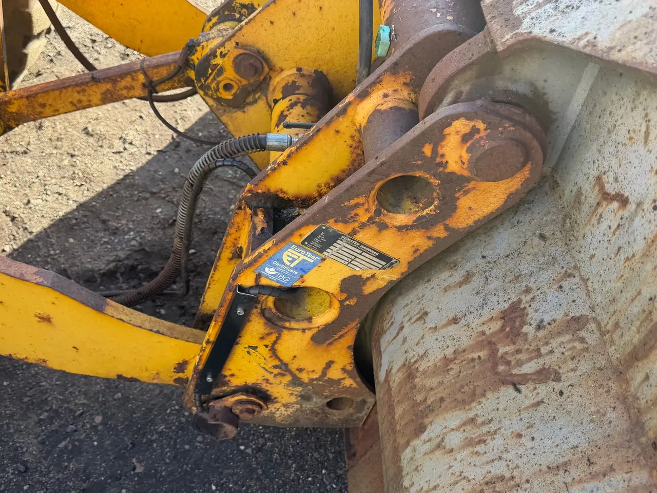 Billede 11 - Komatsu WA120 Fin 8 tons gummiged med centralsmøring