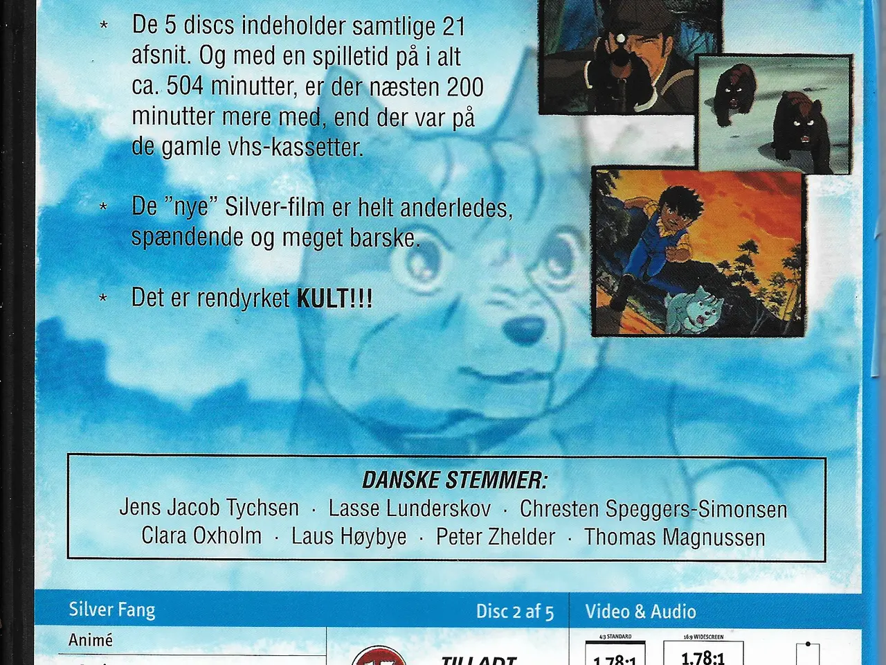 Billede 4 - Silver Fang - Hundehvalpen Silver 5 stk DVD