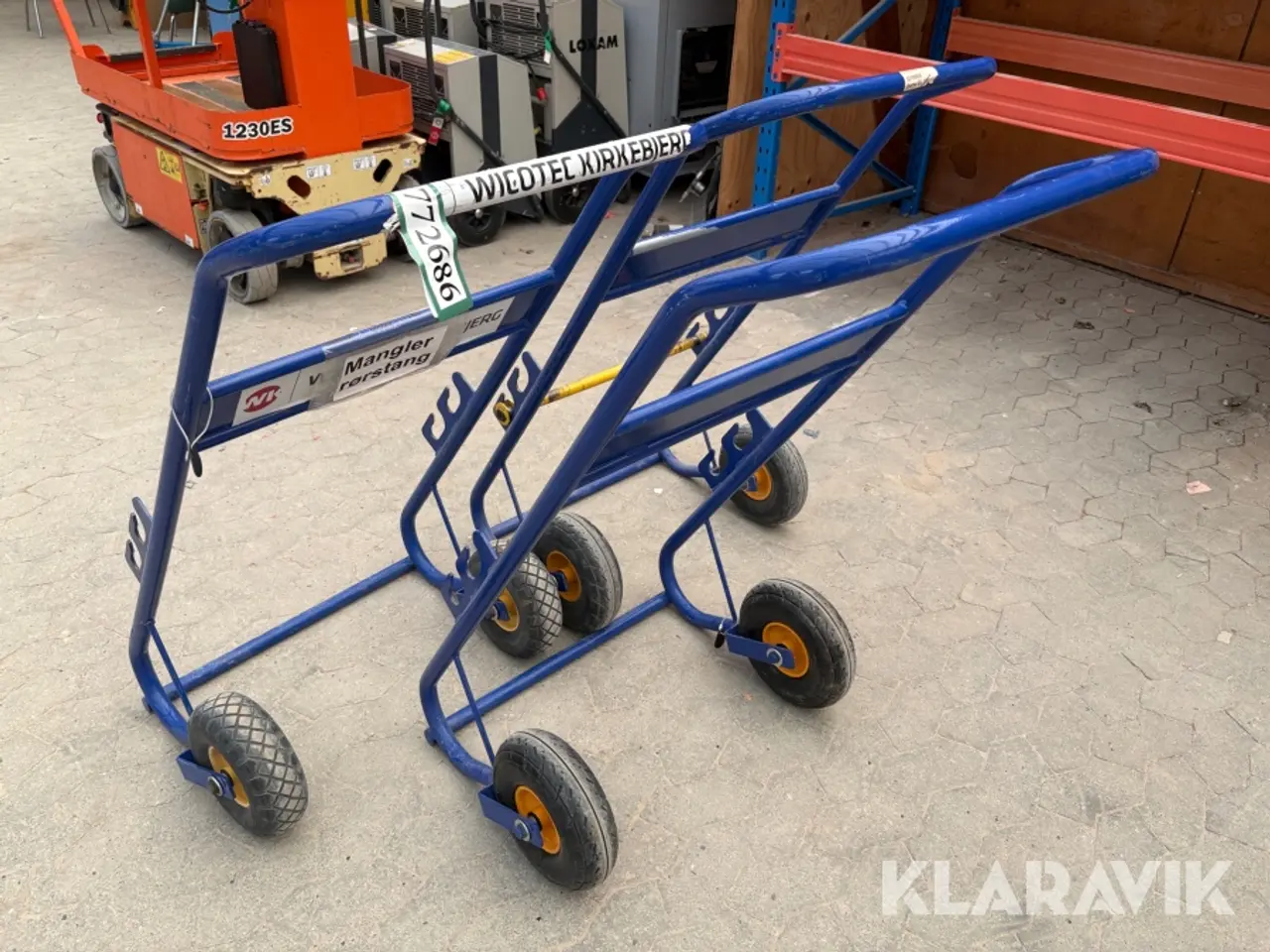 Billede 4 - Kabeltromle vogn - 3 styk
