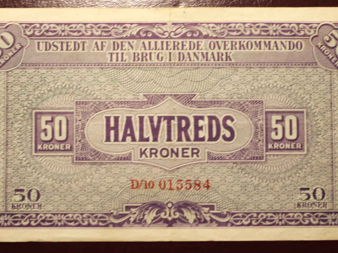 Billede 2 - 5 sedler, Den Allierede Overkommando, 1945