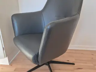 Læderstol 