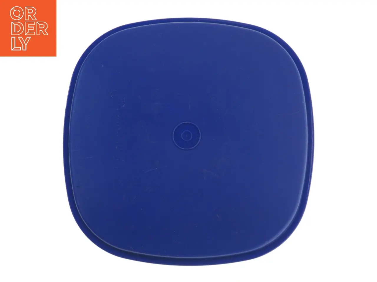 Billede 2 - Ny Tupperware madkasse med blå låg  (str. 23x23x12 cm)