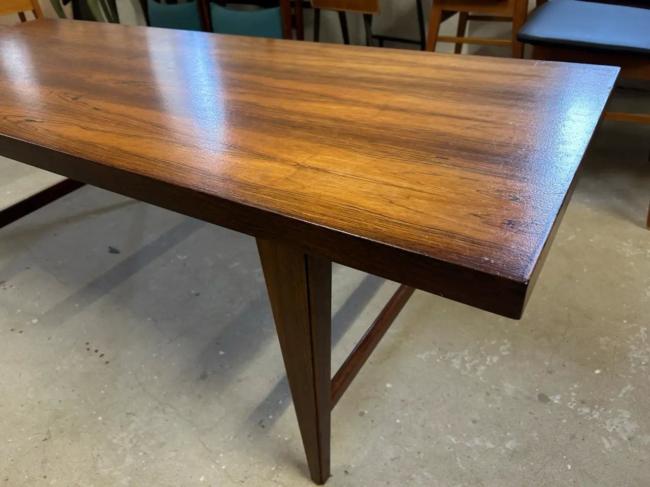 Billede 3 - Smukt retro sofabord i palisander – Dansk design i
