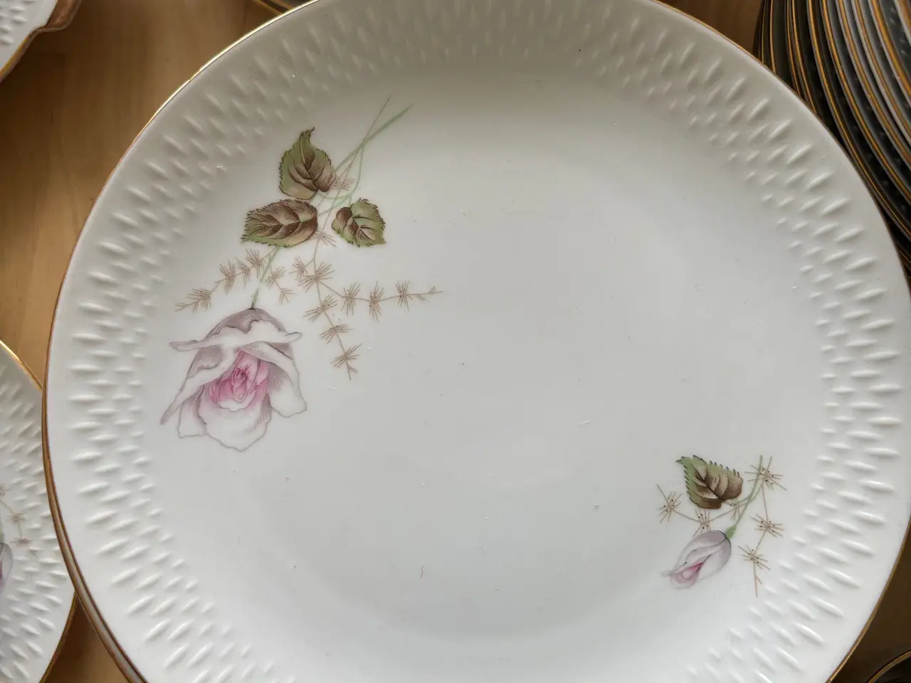 Billede 7 - Flot stel Bavaria Edelstein Rose