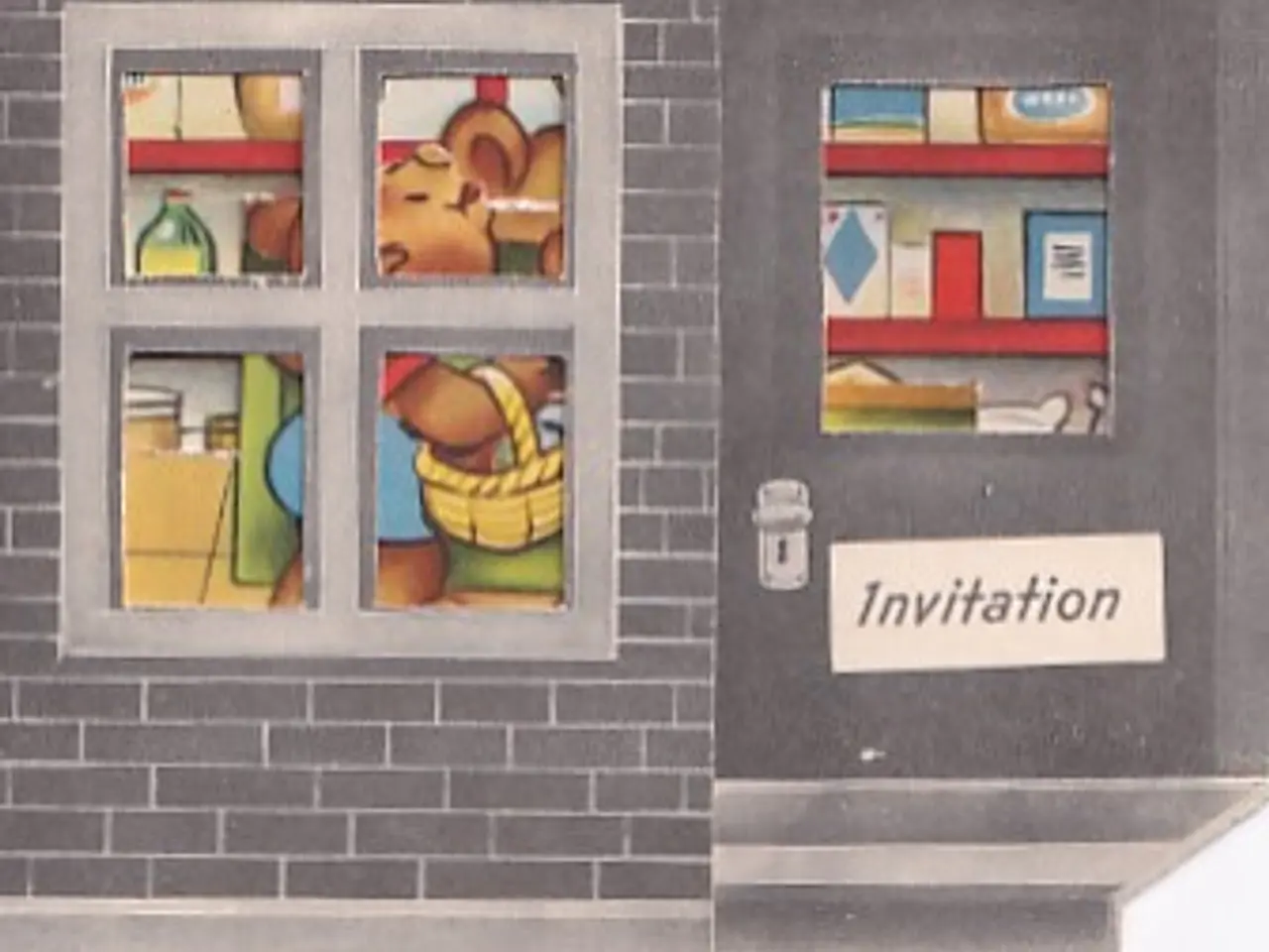 Billede 1 - Invitationskort - Foldeudkort
