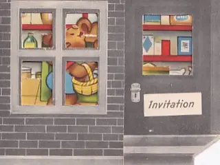 Invitationskort - Foldeudkort