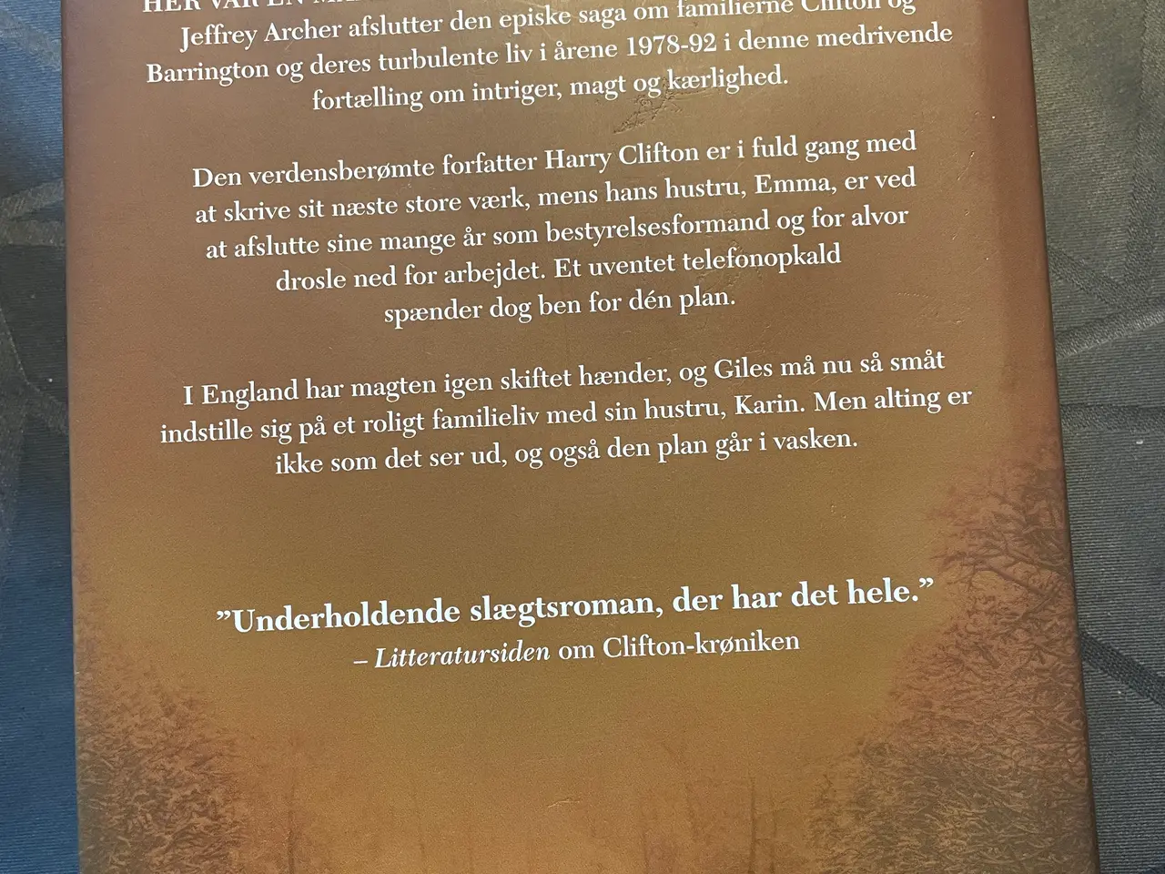 Billede 3 - Jeffrey Archer Clifton Krøniken