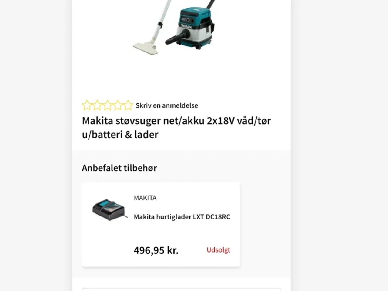 Billede 8 - Makita støvsuger- HELT NY med kvittering