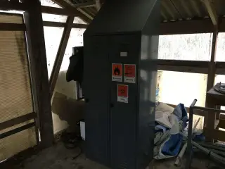 Værksteds locker omklædningsskab