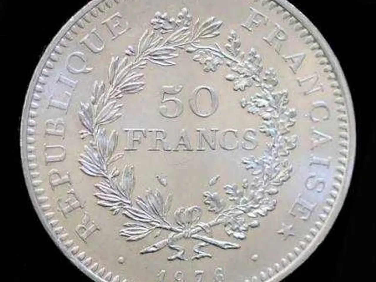 Billede 1 - Søger Sølv 50 Francs mønter