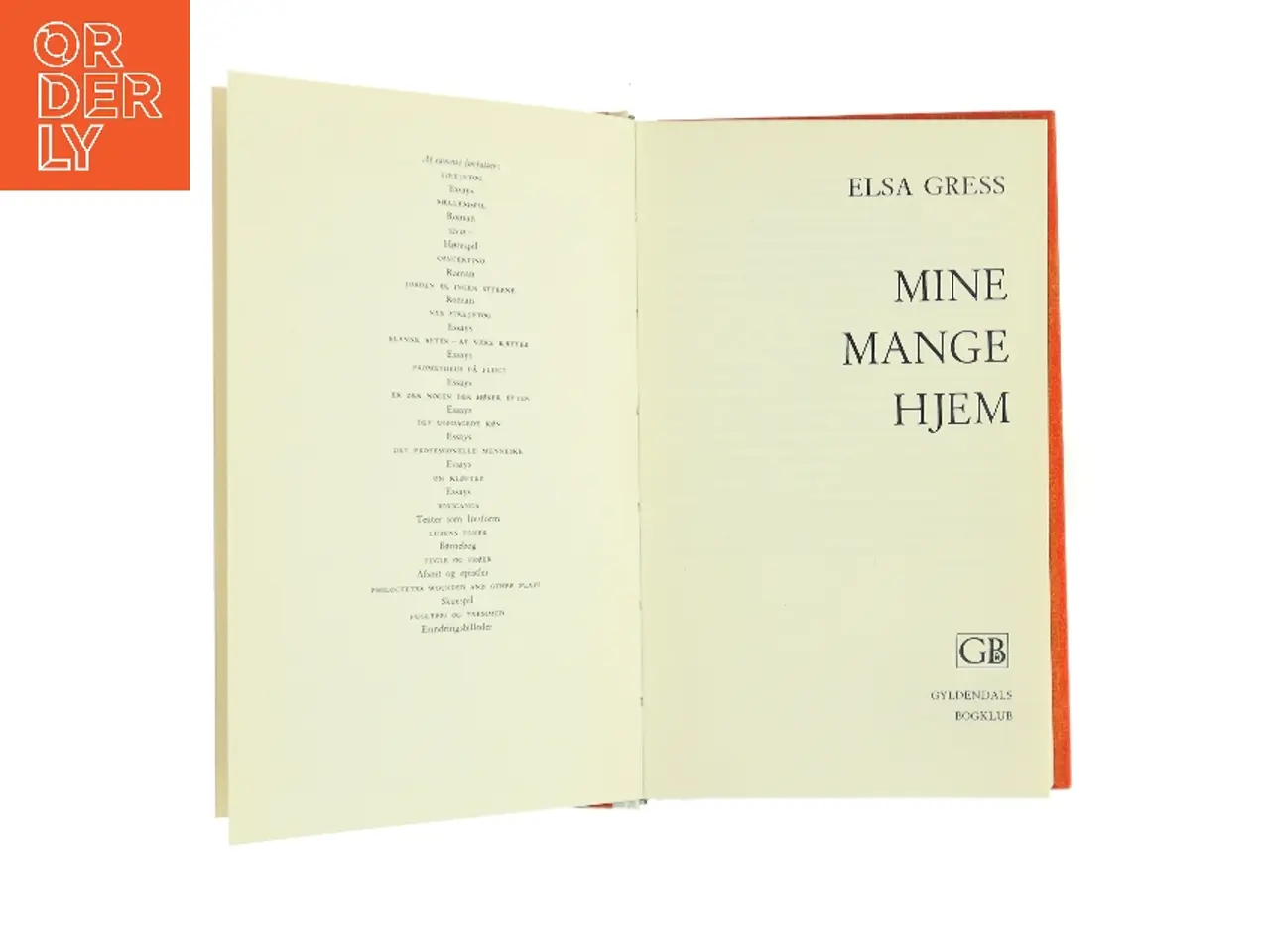 Billede 2 - Mine mange hjem af Elsa Gress (Bog)