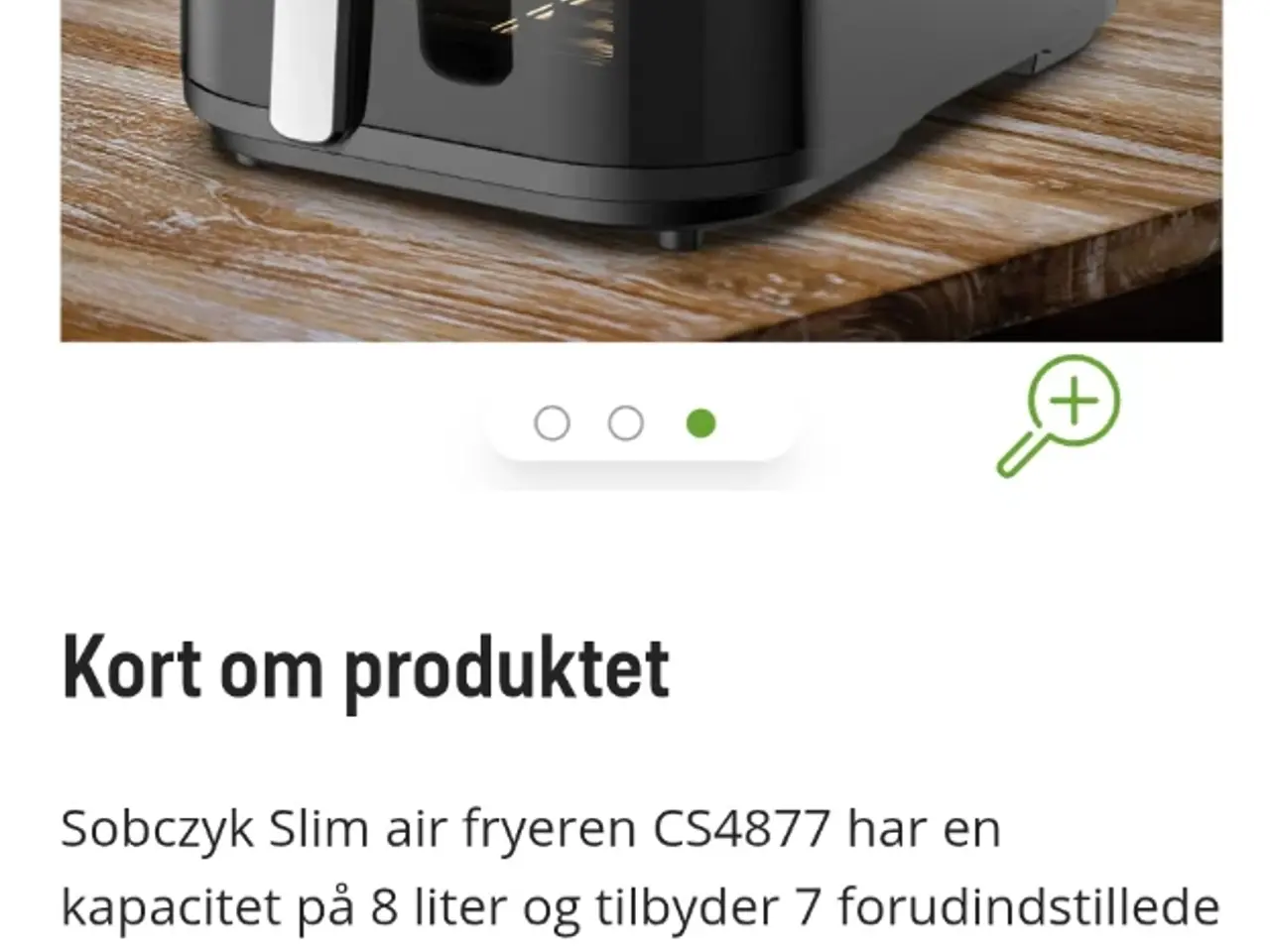 Billede 4 - Airfryer 8 liter