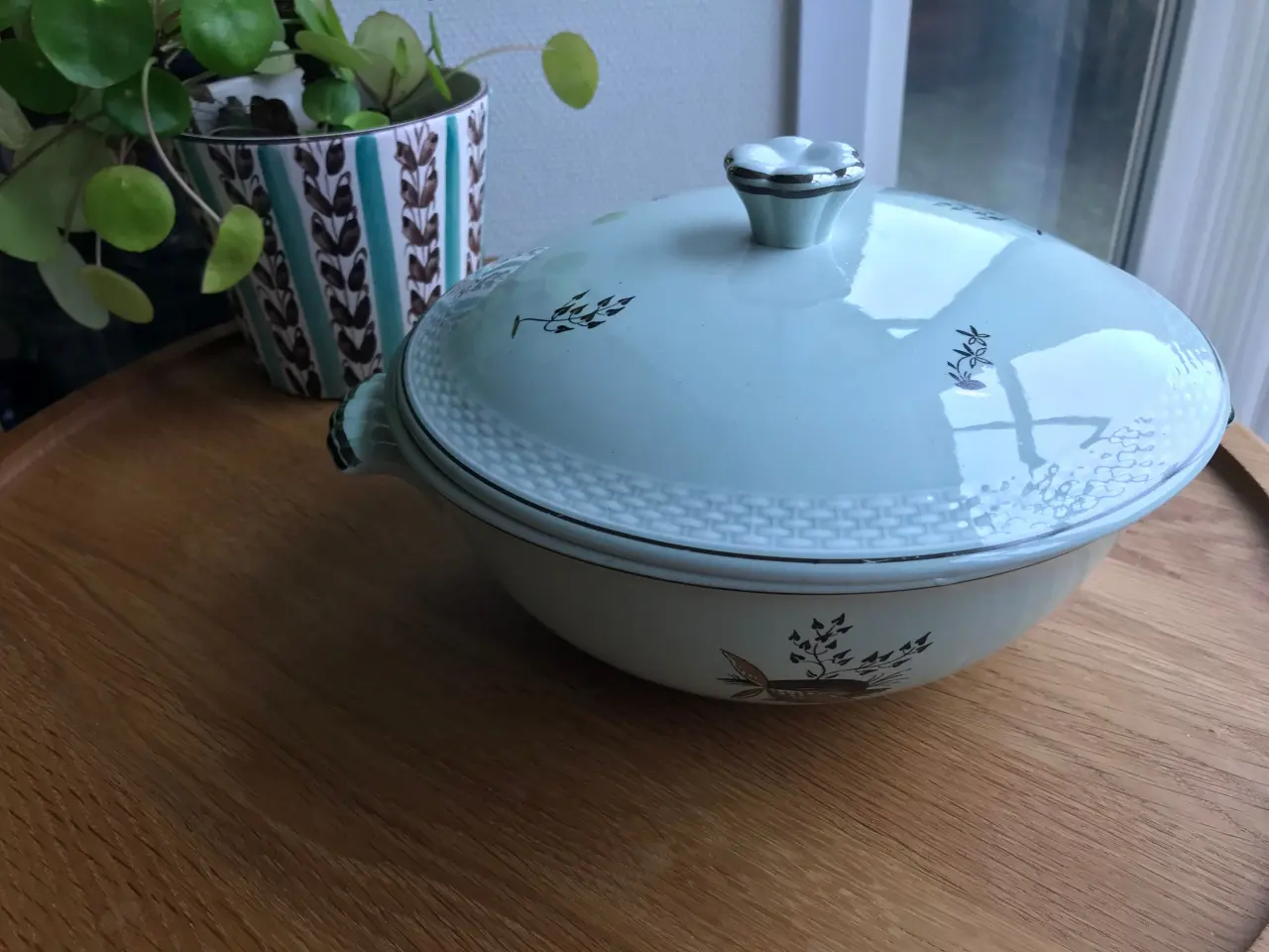 Billede 8 - Aluminia 258, Nils -  diverse dele i mintgrøn.