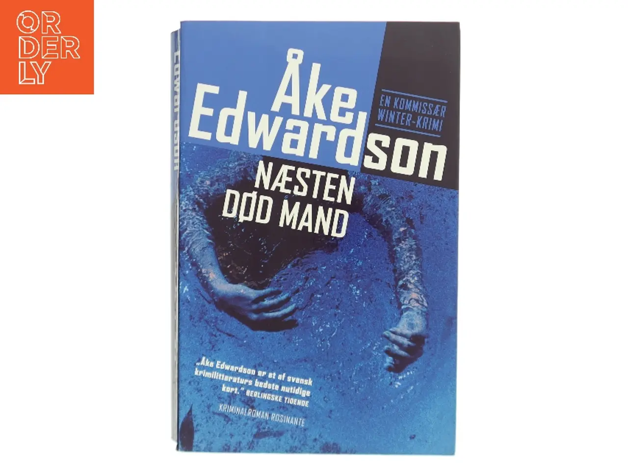Billede 1 - Næsten død mand : kriminalroman af Åke Edwardson (Bog)